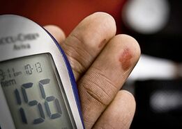 Diabetes accompanies hyperglycemia - a high blood sugar level