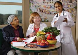 Patients with diabetes who are mandatory are prescribed by diet