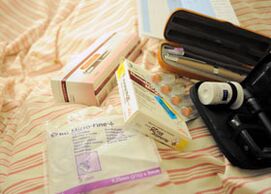 Sugar -free medication for the treatment of diabetes of the second type